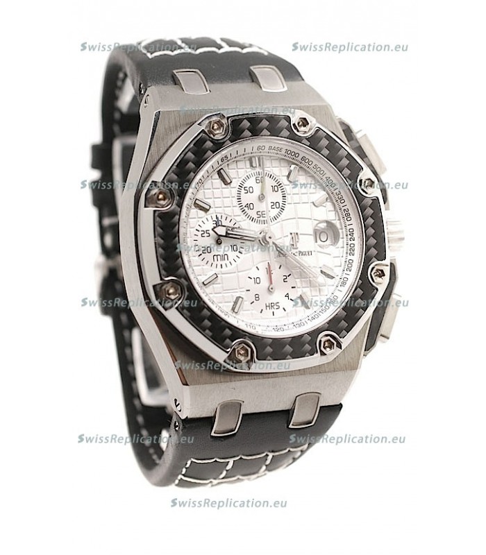 Audemars Piguet Royal Oak Offshore Juan Pablo Montoya Swiss Watch - Secs hands running at 12 O Clock