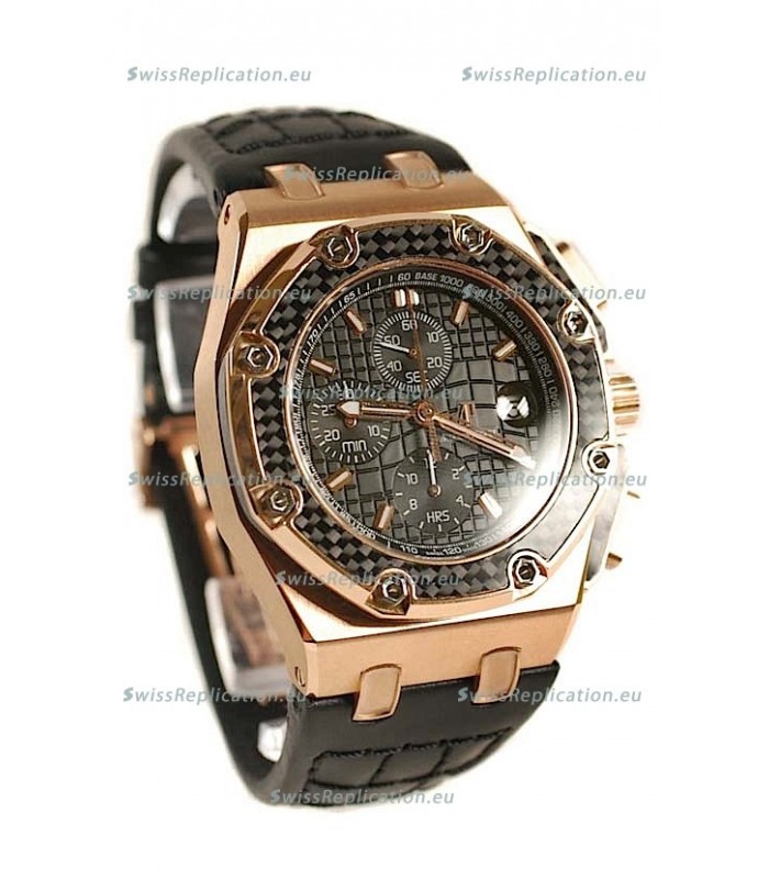 Audemars Piguet Juan Pablo Montoya Swiss Replica Watch - Secs hands running at 12 O Clock