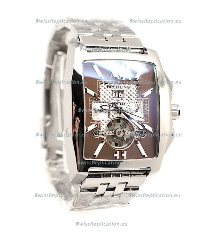 Breitling For Bentley Flying B Japanese Chronograph Watch in Brown Dial