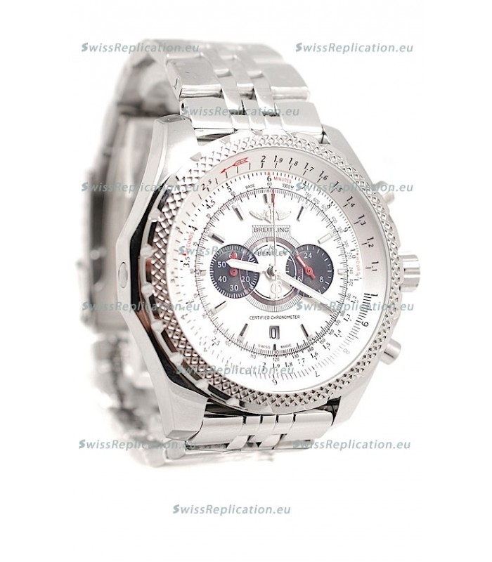 Breitling For Bentley Supersports Japanese Replica Watch in White Dial