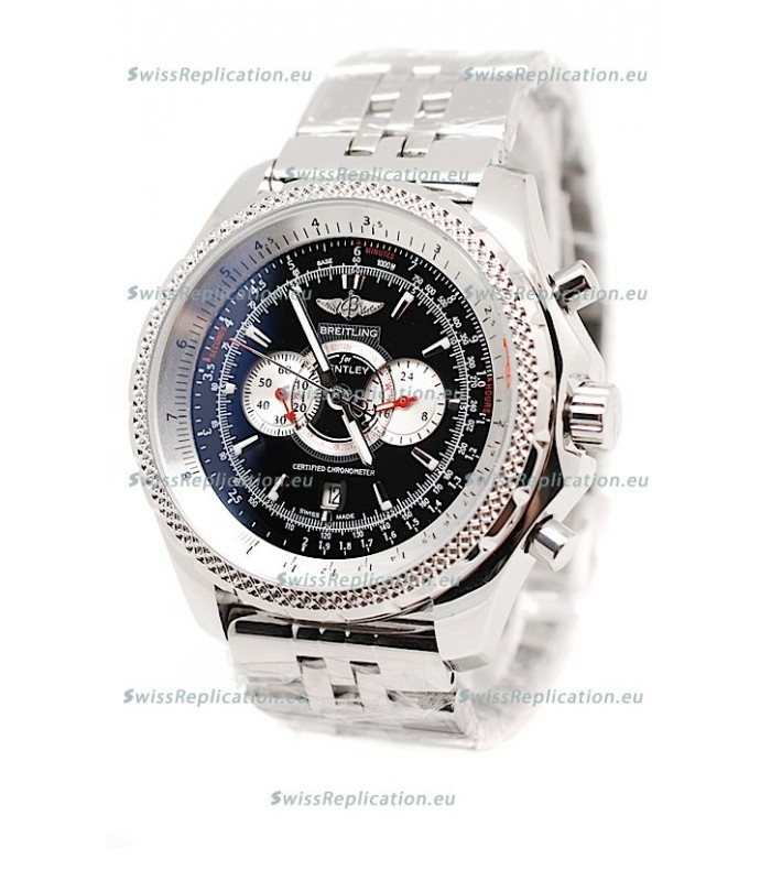 Breitling For Bentley Supersports Japanese Replica Watch in Black Dial