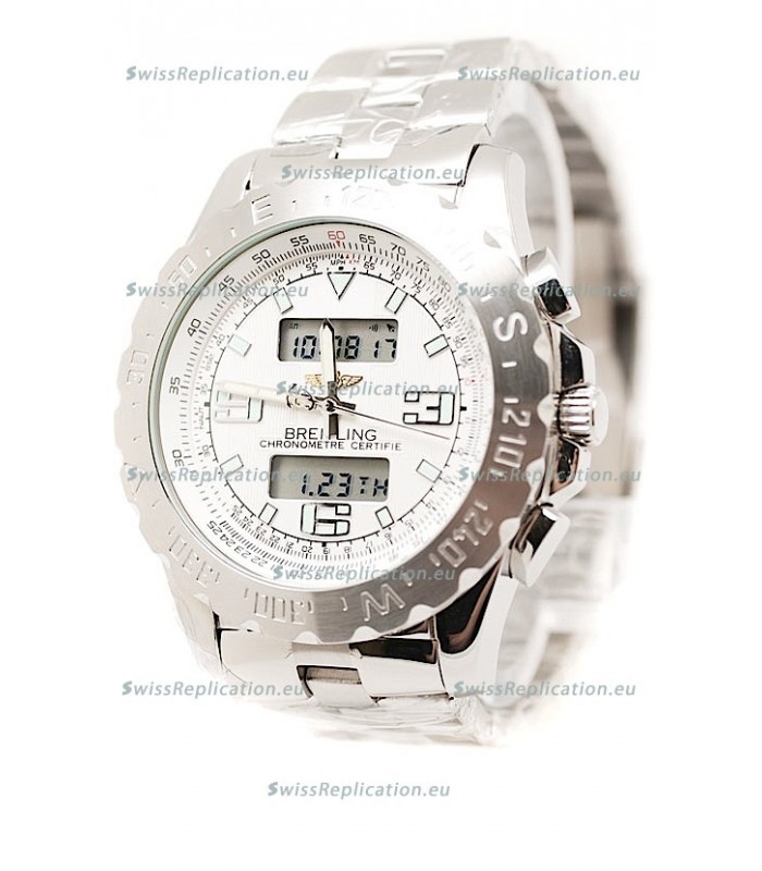 Breitling Chronograph Chronometre Replica Steel Watch 