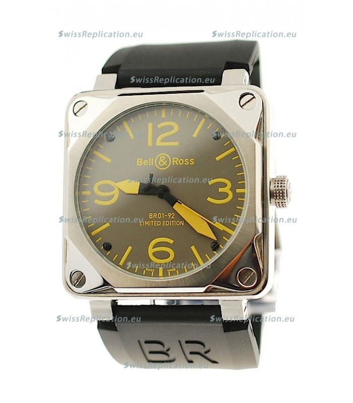 Bell and Ross BR01-92 Limited Edition Japanese Steel Watch