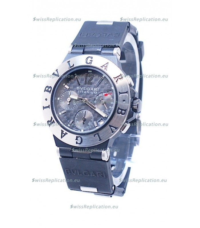 Bvlgari Scuba Japanese Replica Titanium Watch