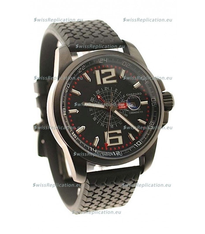 Chopard 1000 Miglia GT XL GMT Japanese Replica PVD Watch