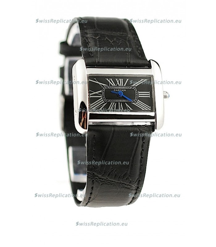 Cartier Tank Divan Japanese Replica Ladies Watch