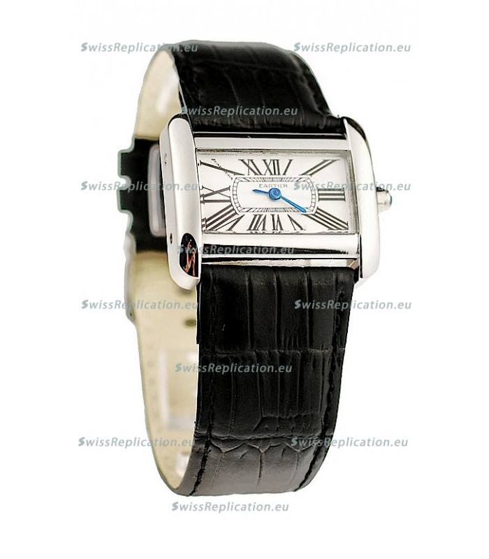 Cartier Tank Divan Japanese Replica Ladies Watch