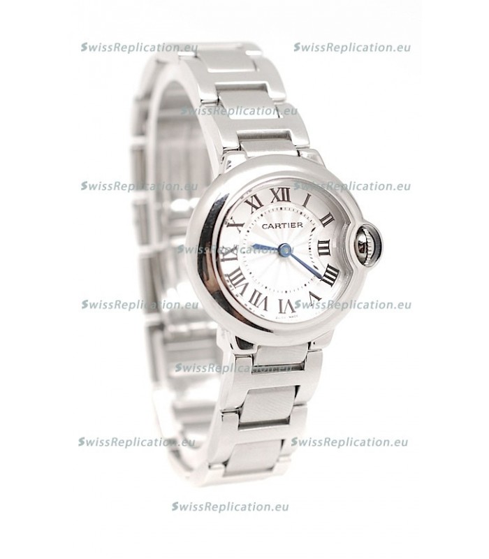 Cartier Ballon Swiss Ladies Wristwatch in Steel