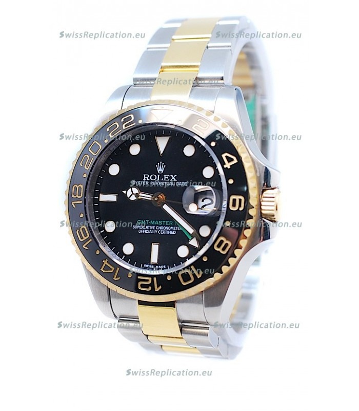 Rolex GMT Masters II 2011 Edition Japanese Replica Two Tone Watch