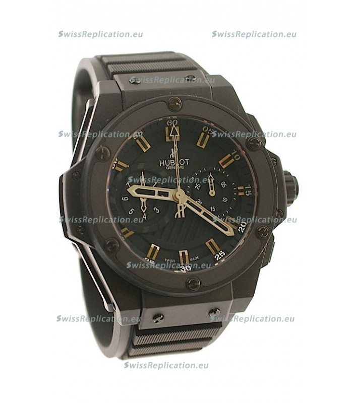 Hublot Big Bang King Power All Black Swiss Watch Ceramic Case