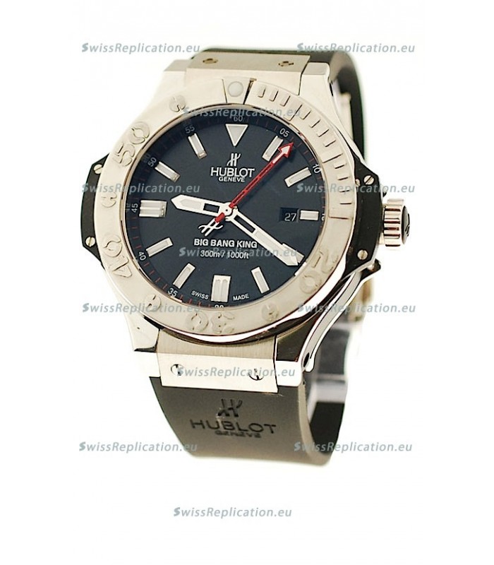 Hublot Big Bang King Swiss Replica Watch in Palladium Bezel