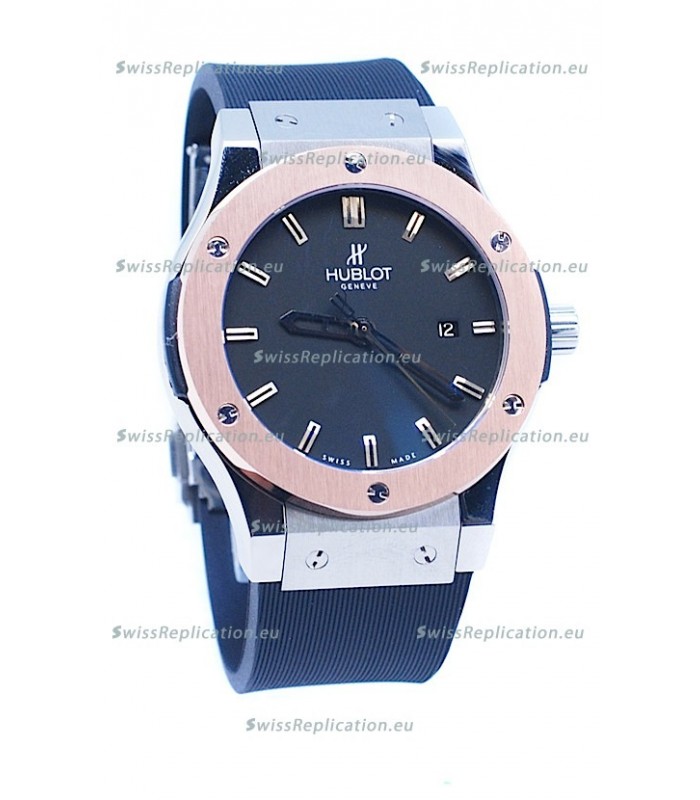 Hublot Geneve Classic Fusion Zirconium Gold Swiss Replica Watch