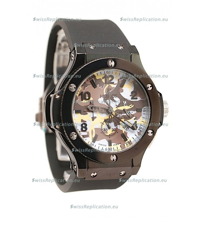 Hublot Big Bang Commando White Camouflage Japanese Watch