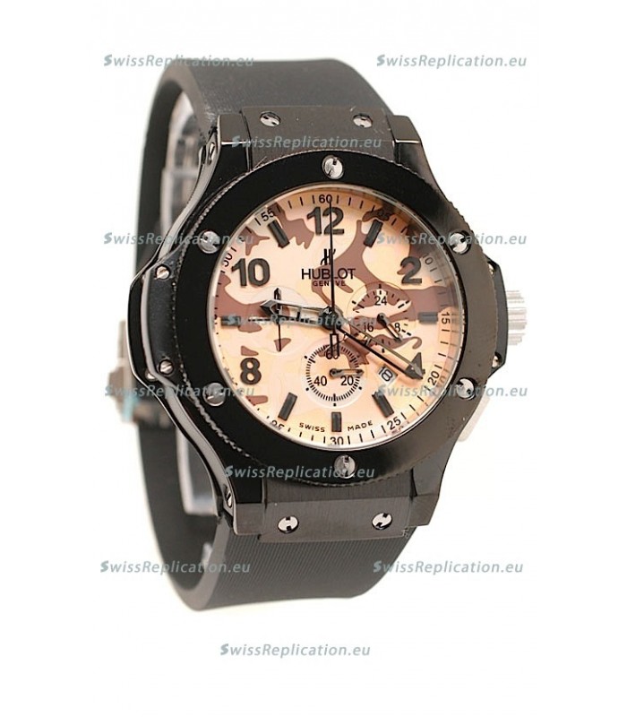 Hublot Big Bang Commando Beige Camouflage Japanese Watch