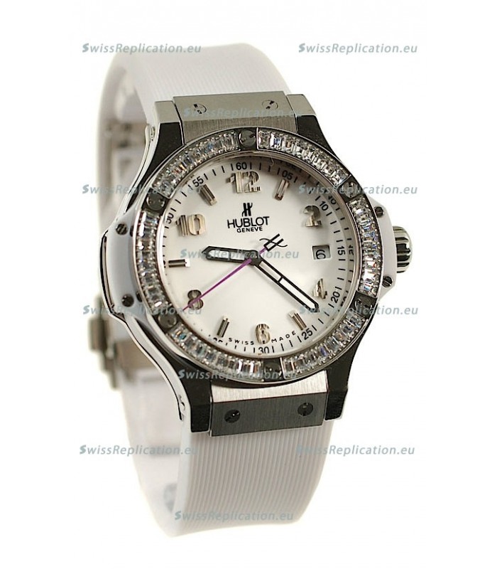 Hublot Big Bang White Jewelry Swiss Replica Watch
