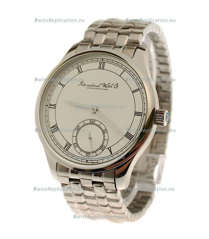 IWC Portugese Automatic Japanese Replica Watch in White Dial