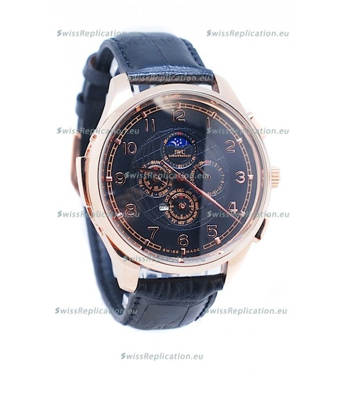 IWC Da Vinci Perpetual Calendar Chronograph Japanese Watch