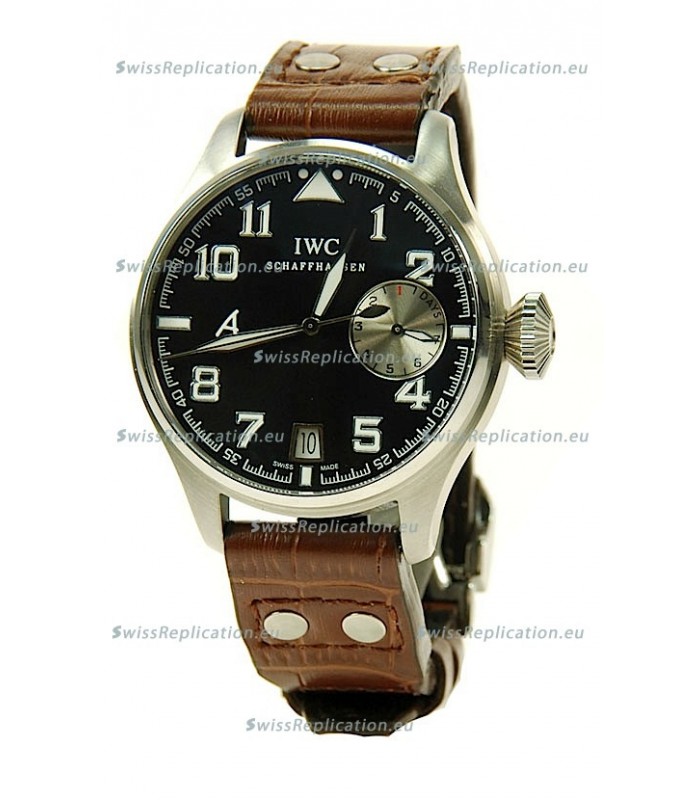 IWC Big Pilot Swiss Replica Watch in Brown Strap