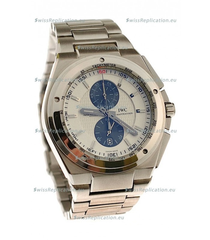 IWC Ingenieur Chronograph Japanese Watch in White Dial