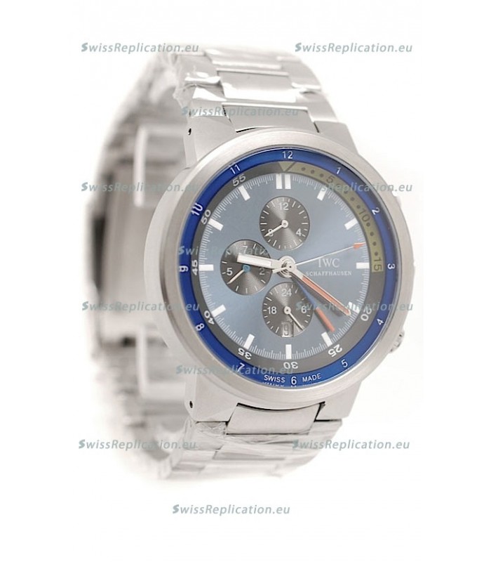 IWC Aquatimer Japanese Replica Watch in Blue Dial