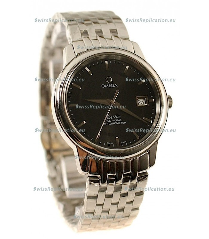 Omega Co-Axial Deville Japanese Steel Watch 