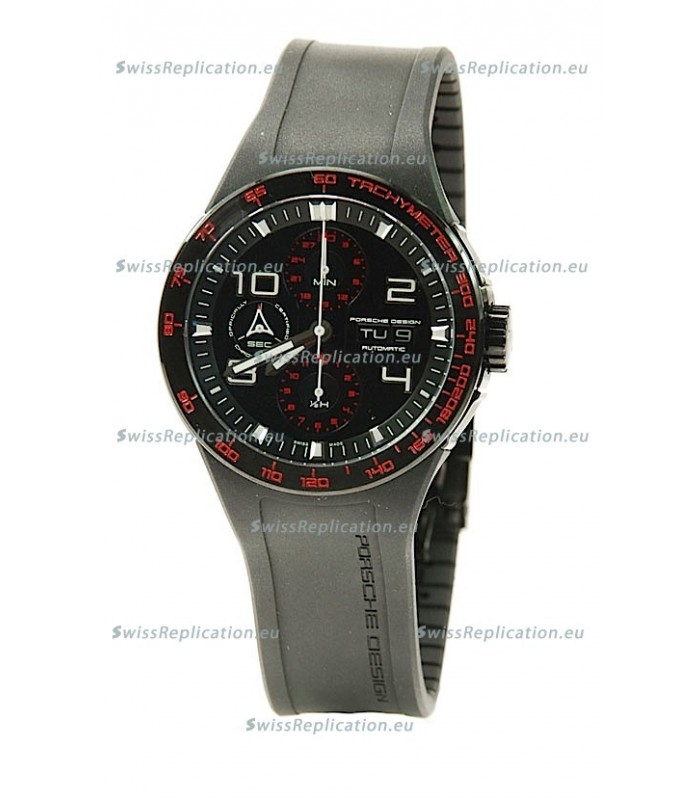 Porsche Design P'6341 Limited 336/935 Swiss Replica Watch in Black