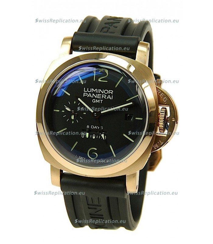 Panerai Luminor GMT 8 Days Swiss Replica Watch