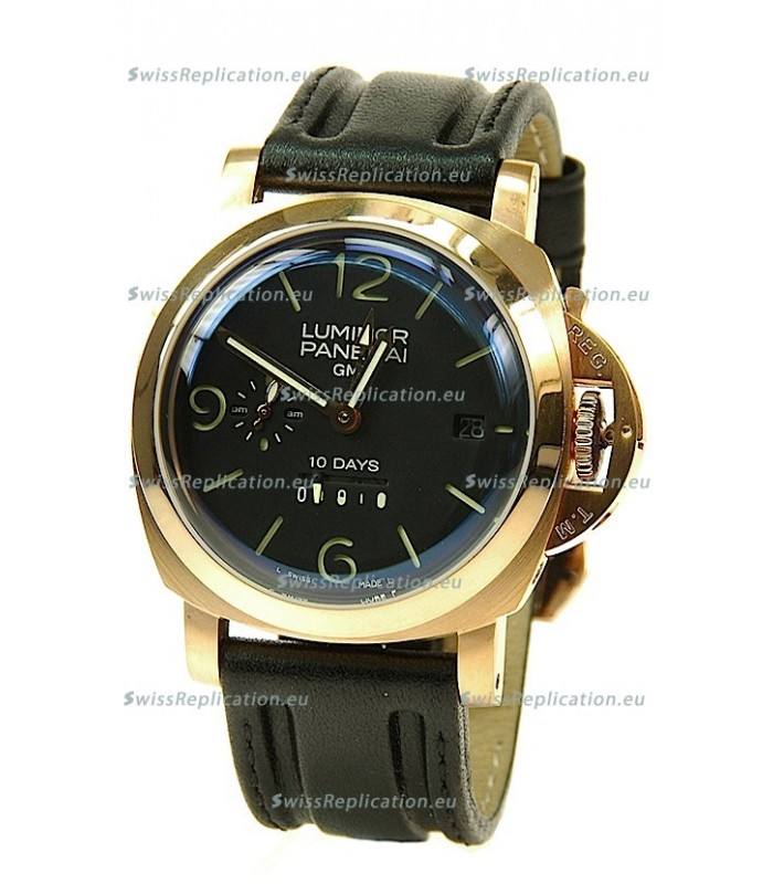 Panerai Luminor GMT 10 Days Swiss Replica Watch