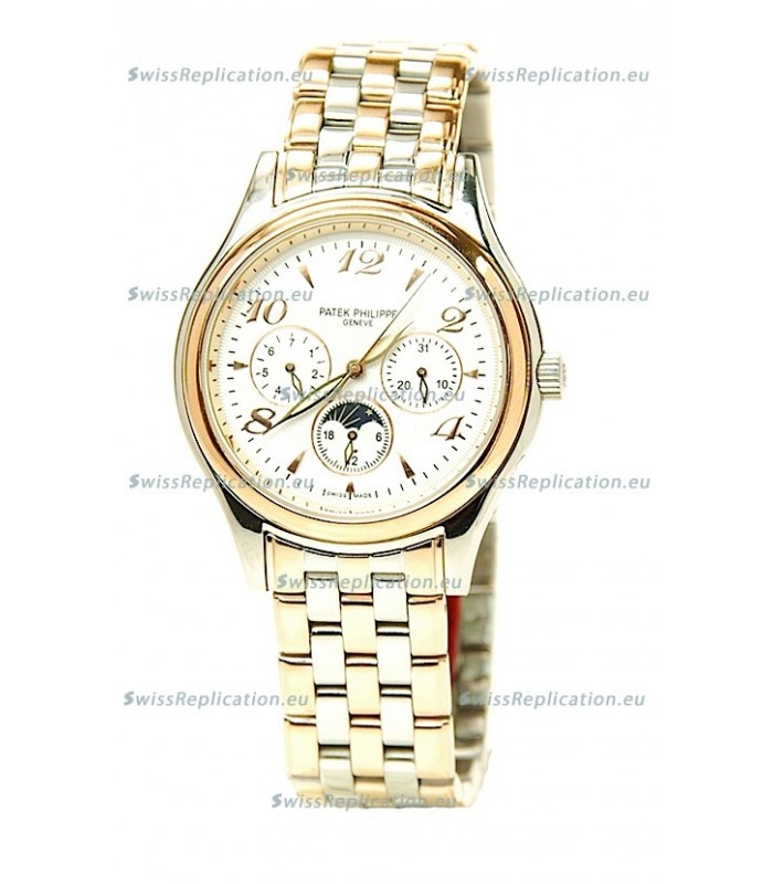 Patek Philippe Grand Complications Japanese Replica Gold Watch in Arabic Hour Markers