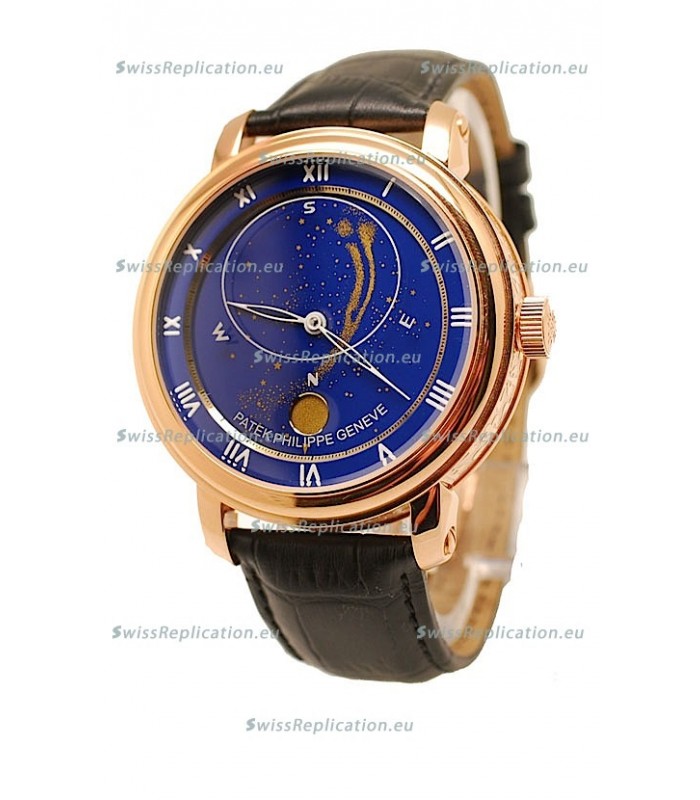 Patek Philippe Grand Complications Japanese Watch in Blue Dial