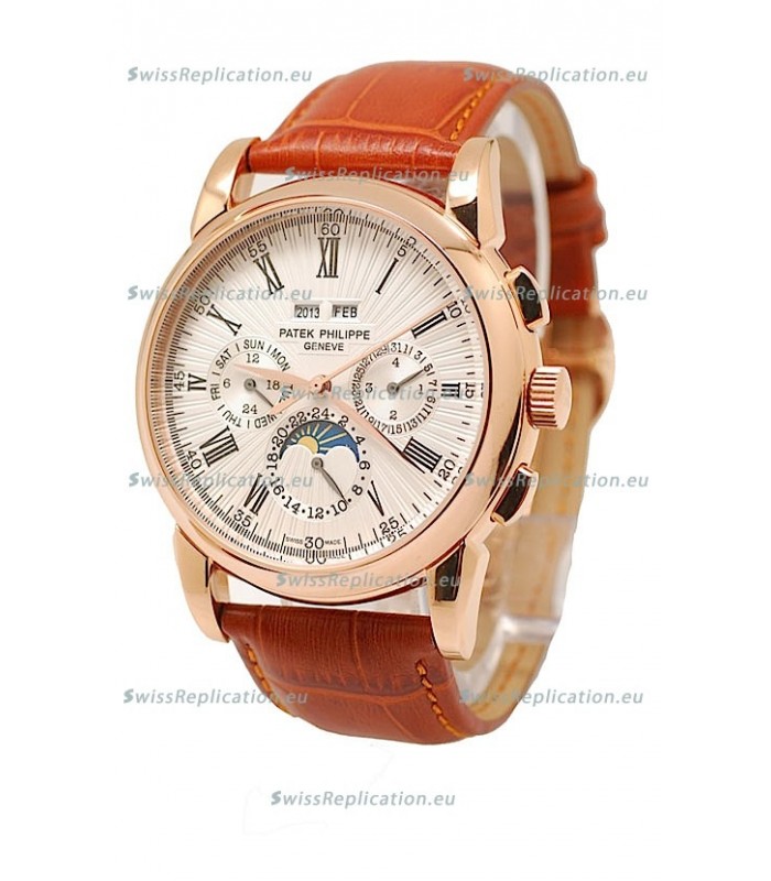 Patek Philippe Grand Complications Japanese Watch in White Dial