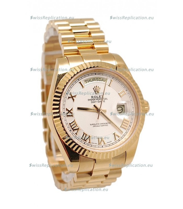 Rolex Day Date II Gold Japanese Replica Watch