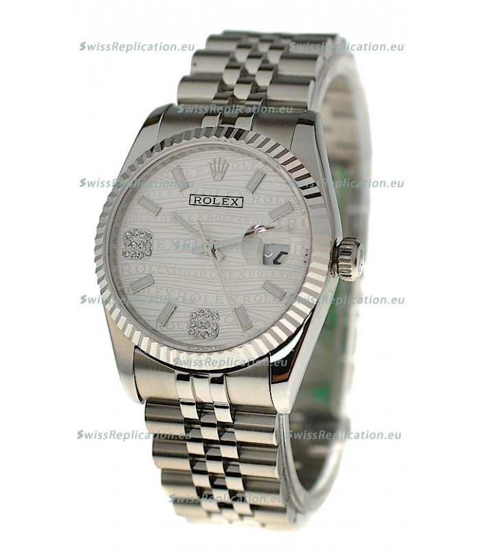 Rolex Datejust Silver Replica Watch