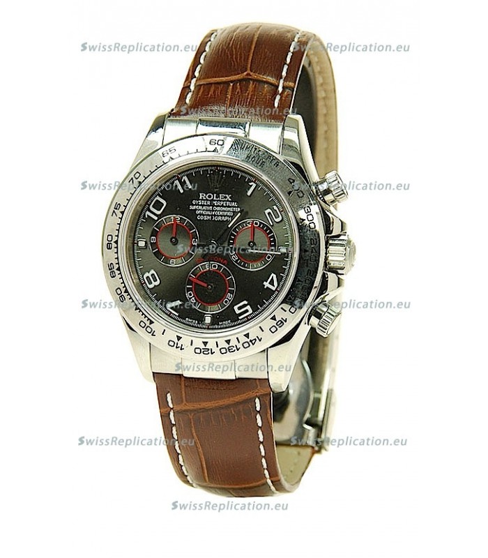 Rolex Daytona Cosmograph Swiss Replica Watch in Grey Dial