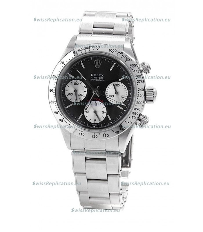 Rolex Replica Daytona Cosmograph Swiss Watch in Black Dial - 2011 Edition