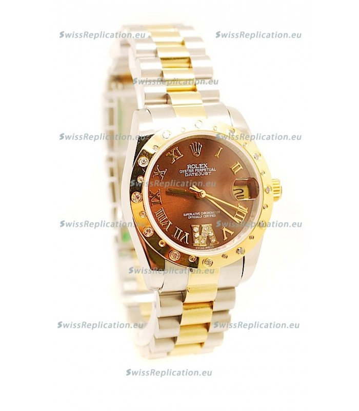 Rolex DateJust Mid-Sized Japanese Replica Watch