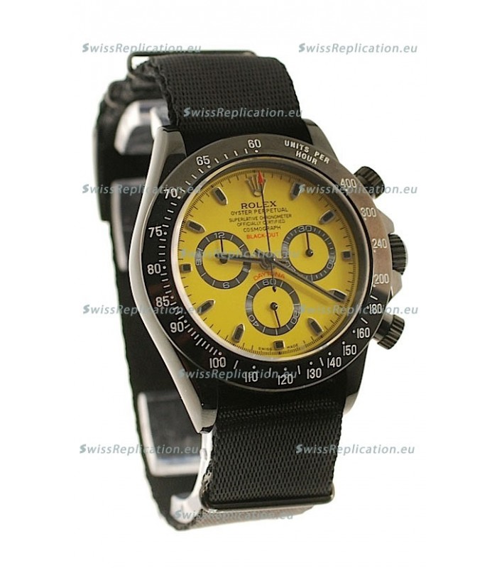 Rolex Daytona Cosmograph 2011 Edition Swiss Watch in Yellow Dial