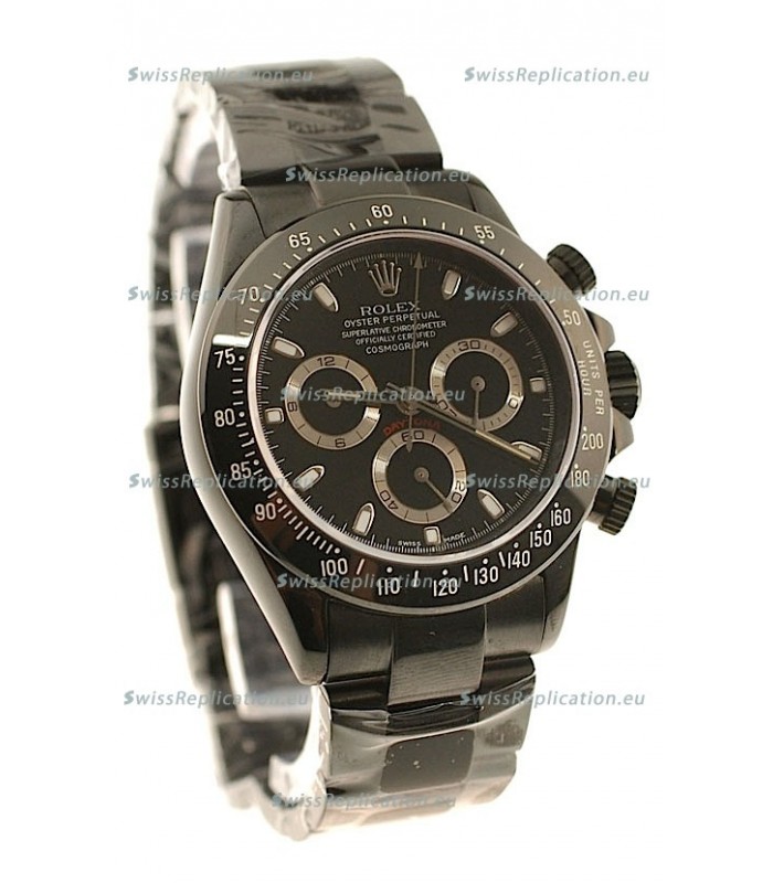 Rolex Daytona Cosmograph 2011 Edition Swiss Watch in Black