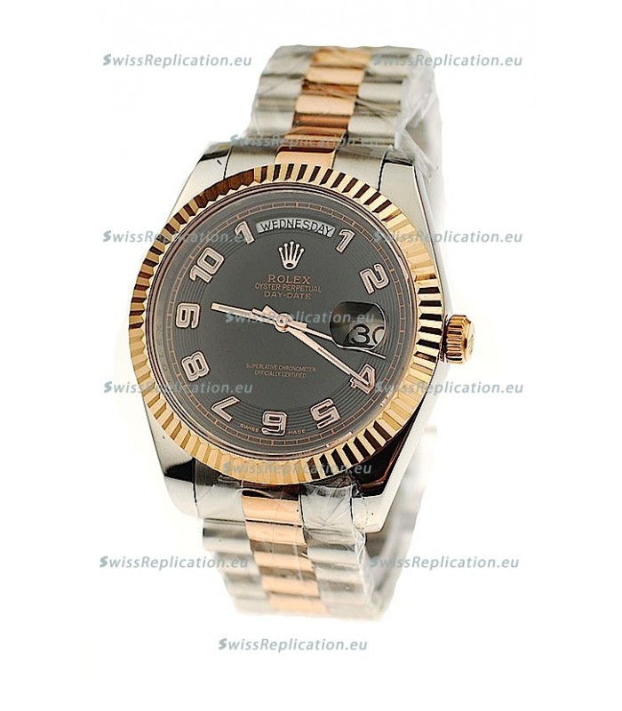 Rolex Day Date Two Tone Japanese Replica Watch
