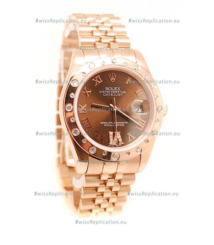 Rolex Datejust Gold Replica Watch