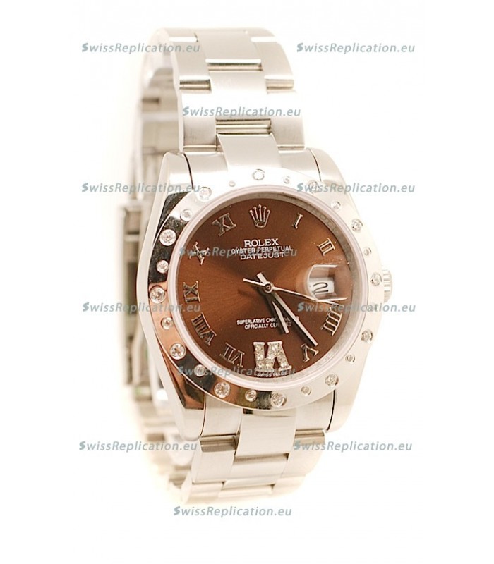 Rolex DateJust Mid-Sized Swiss Replica Watch