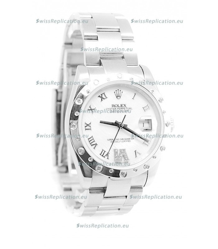 Rolex DateJust Mid-Sized Swiss Replica Watch