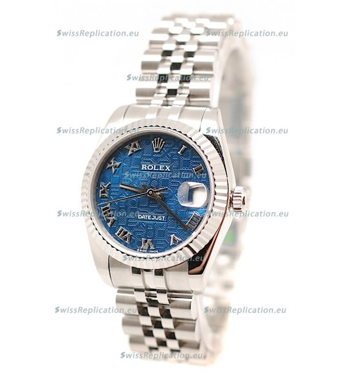 Rolex DateJust Mid-Sized Swiss Replica Watch