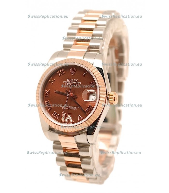 Rolex Datejust Diamond VI Japanese Replica Watch - 36MM