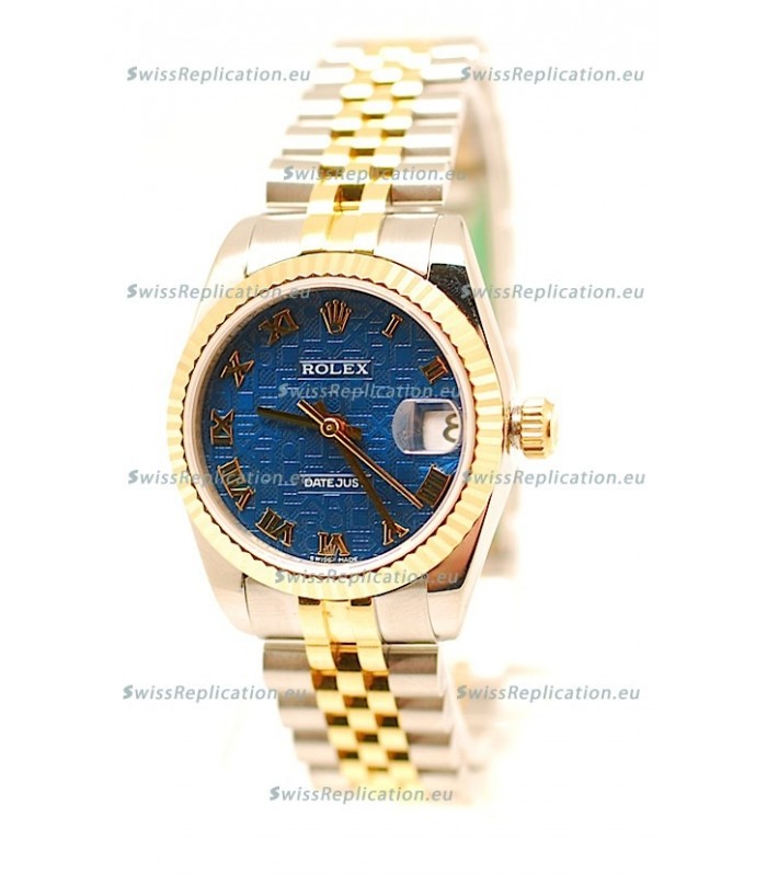 Rolex DateJust Mid-Sized Two Tone Japanese Replica Watch