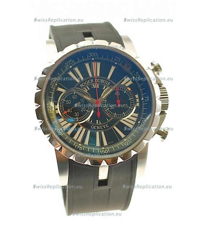 Roger Dubuis Excalibur Swiss Replica Watch with 3M Changing Color Crystal