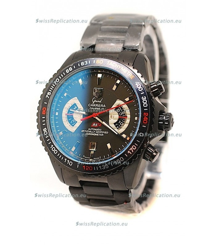 Tag Heuer Grand Carrera RS2 Japanese Replica PVD Watch
