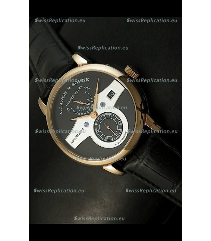 A.Lange & Sohne Zeitwerk Edition Japanese Watch Black Dial
