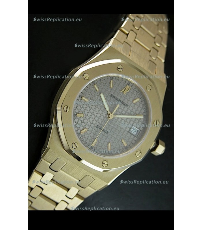 Audemars Piguet Royal Oak Swiss Watch Gold Plating - MIRROR REPLICA