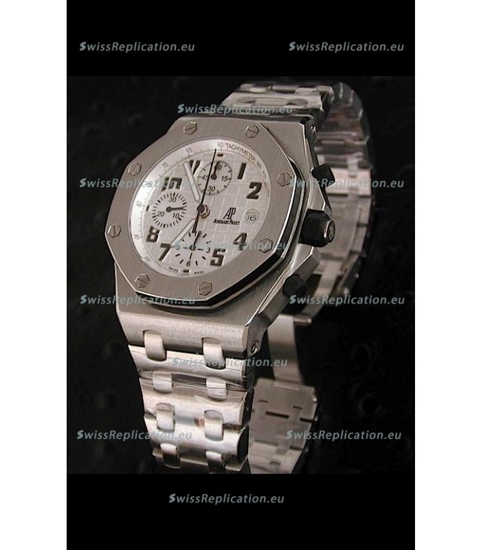 Audemars Piguet Royal Offshore in White Safari Dial - Secs hand 9 O Clock